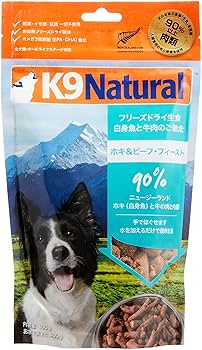 K9 Natural ホキと牛肉 500g ドッグフード K9ナチュラル フリーズドライ ビーフ&ホキ・フィースト 500g | 通販