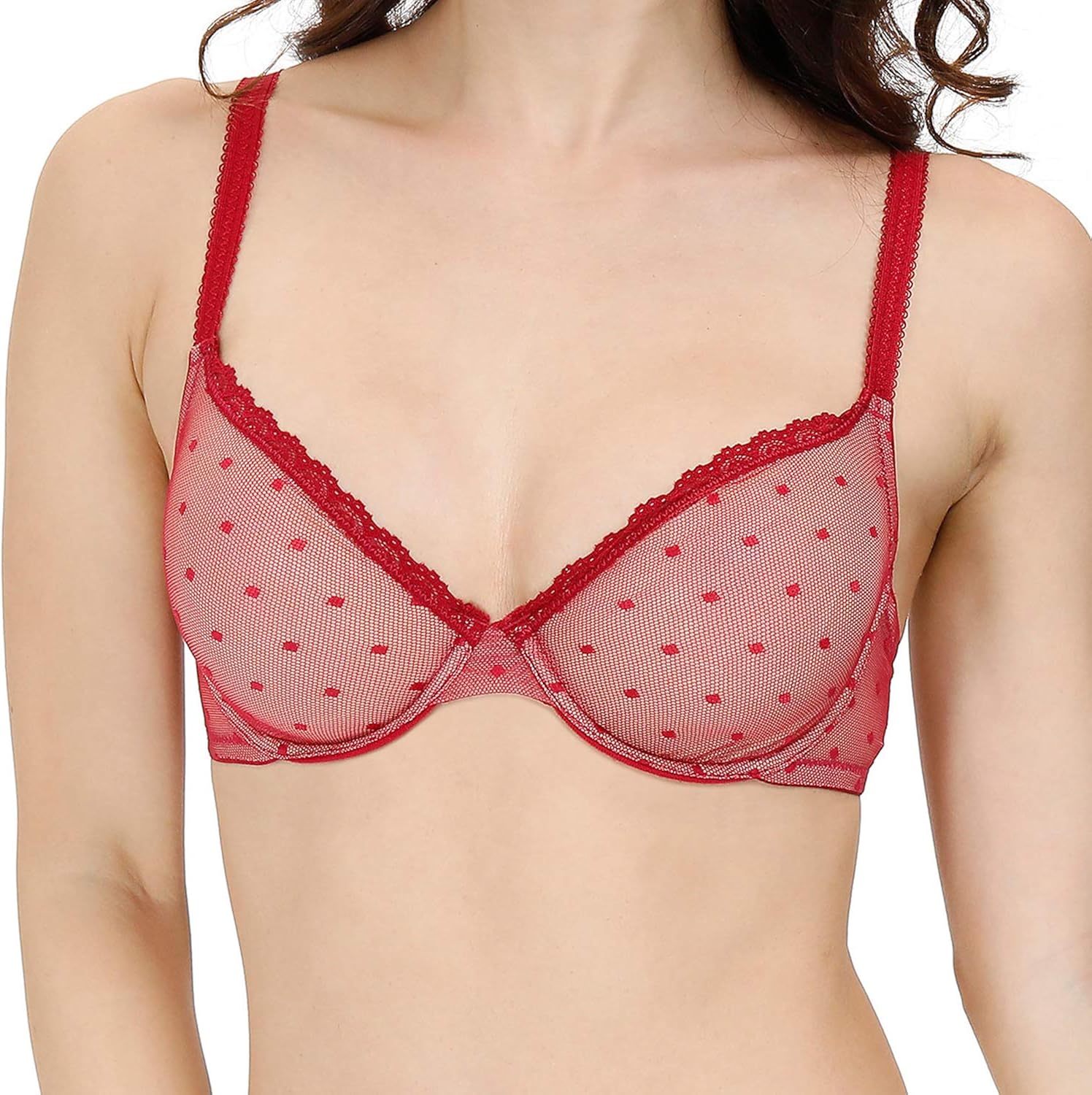 See through underwire bra Clearance
