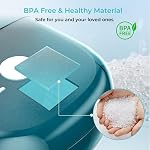 Pill Organizer 2 Times a Day, Large Weekly Pill Box 7 Day, Am Pm Pill Case with Removable Containers, Compact Medication Organizer for Vitamins, Supplements (Blue)