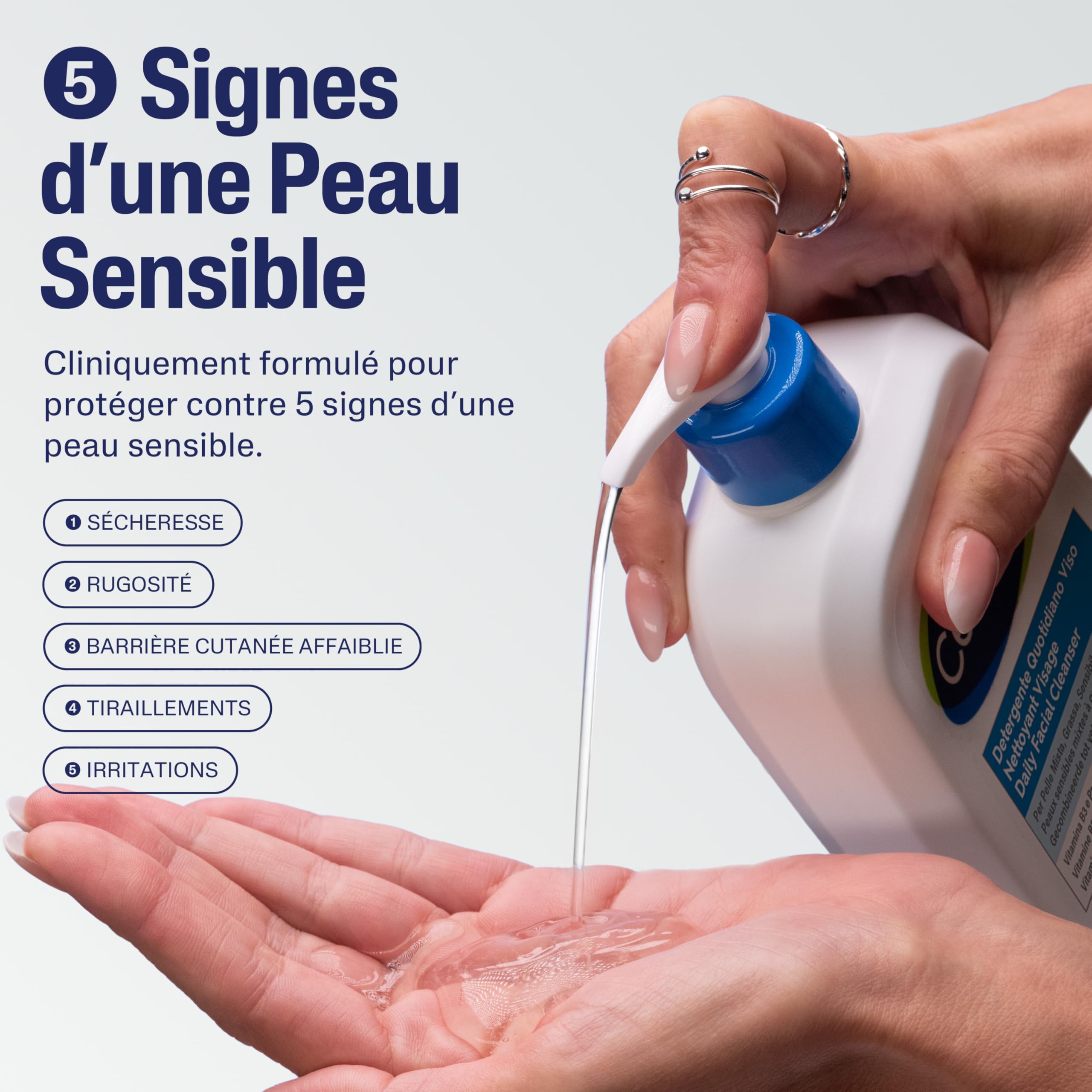 Cetaphil Detergente Quotidiano viso 237ml