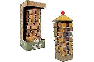 True Genius Wood Puzzle: Chinese Pagoda