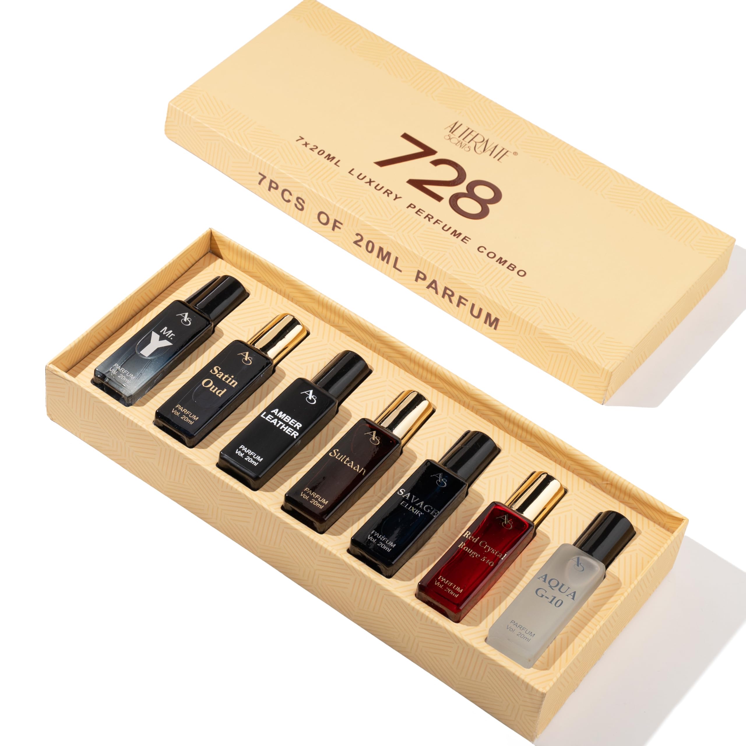 Buy Alternate Scents 728 7x20ml Long Lasting Luxury Perfume Combo