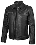 Decrum Real Leather Jacket Men - Lambskin Leather Jackets for Men