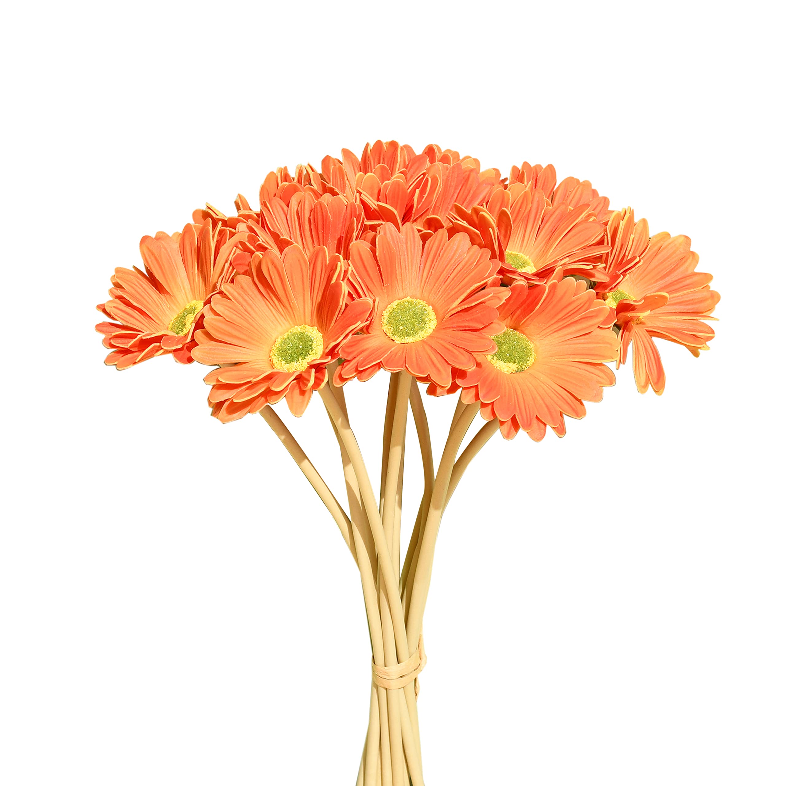 Mandy's PU Orange Gerbera Daisy 12 Stems