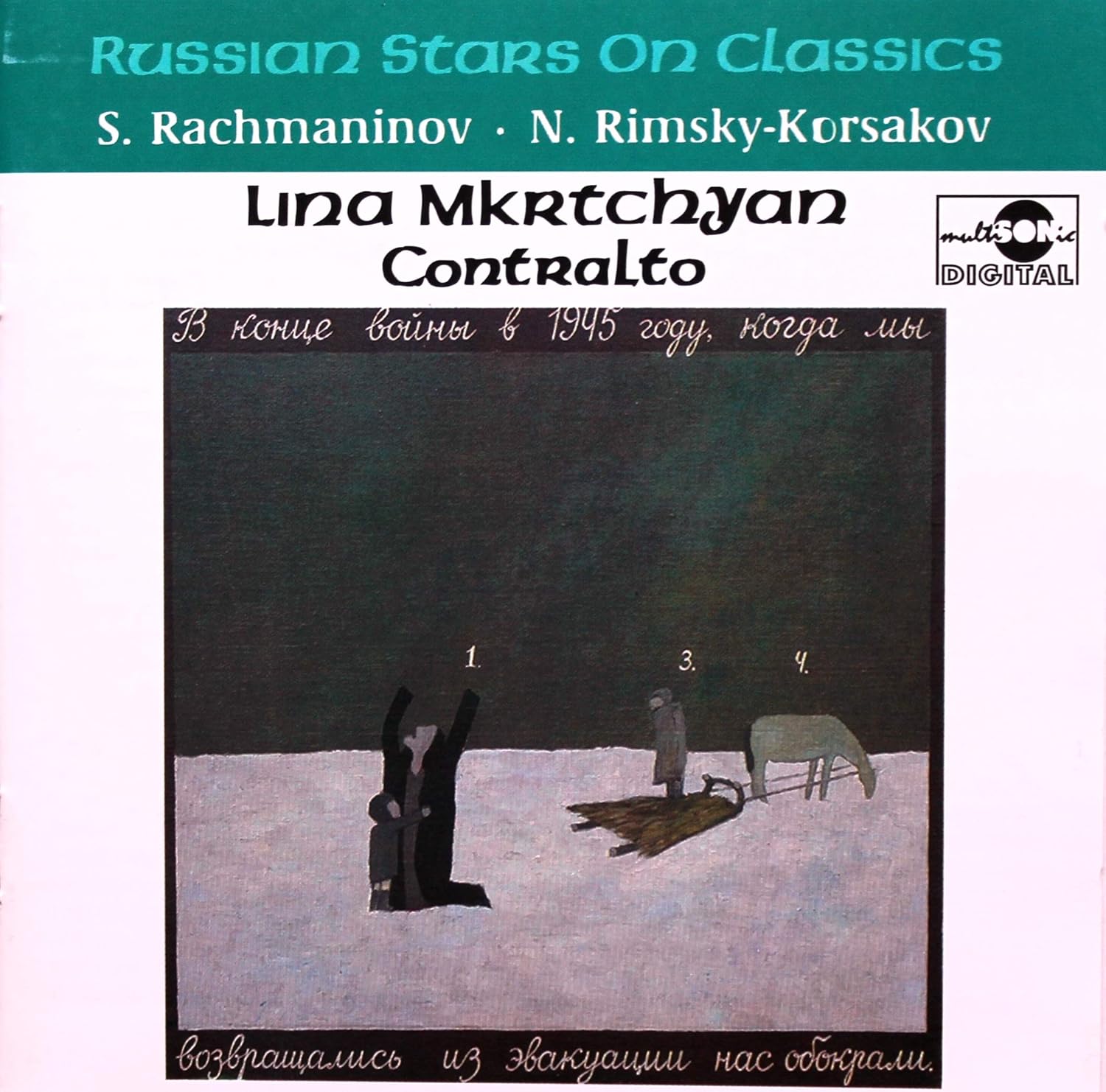 Lina Mkrtchyan Rachmaninov/RimskyKorsakov Russian Romances Music