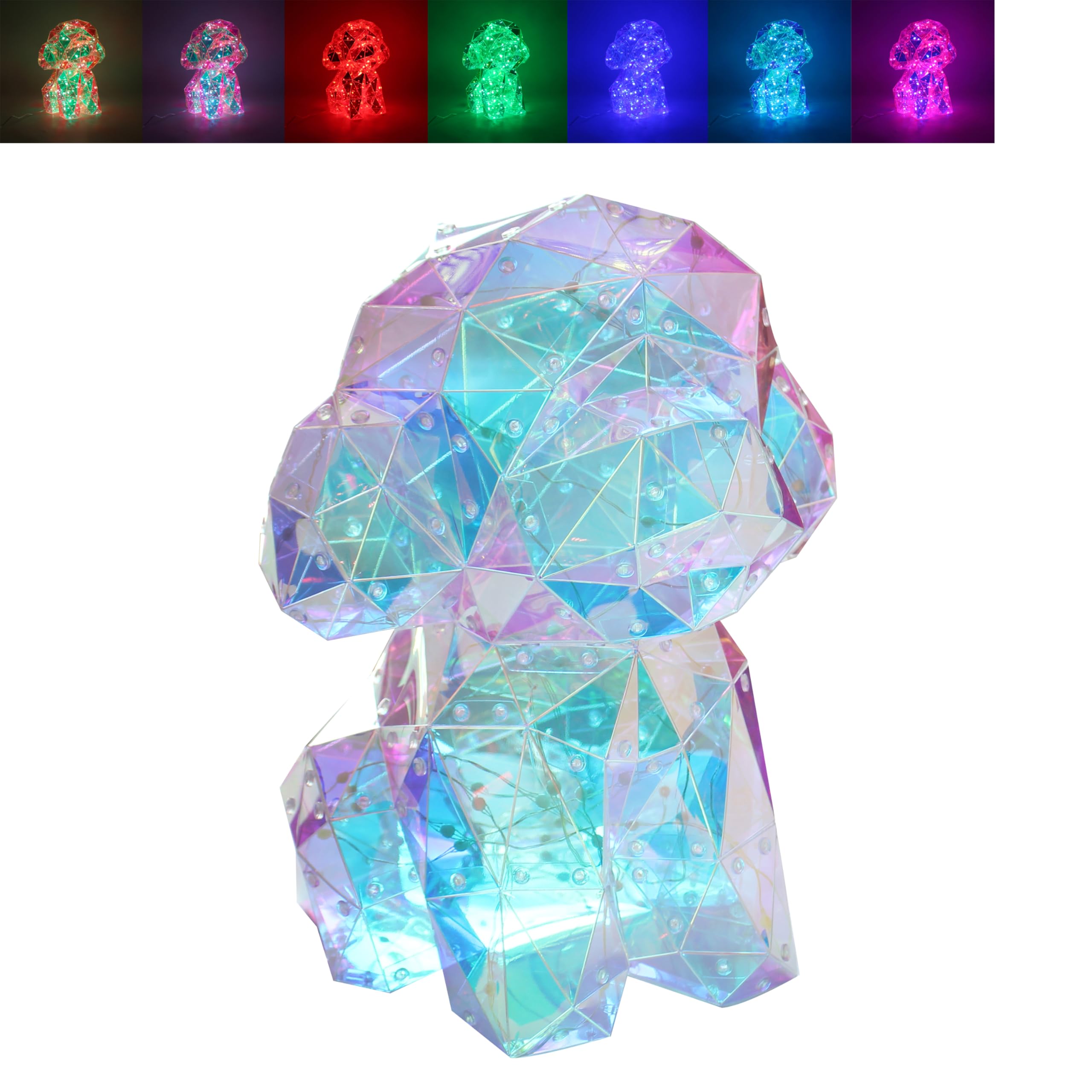 Lesser & Pavey Starlightz LED USB Puppy Night Lights| Gift for Your Loved Ones | Living Room Décor Night Lamp | Decorative Night Lights for Home & Office — image 1