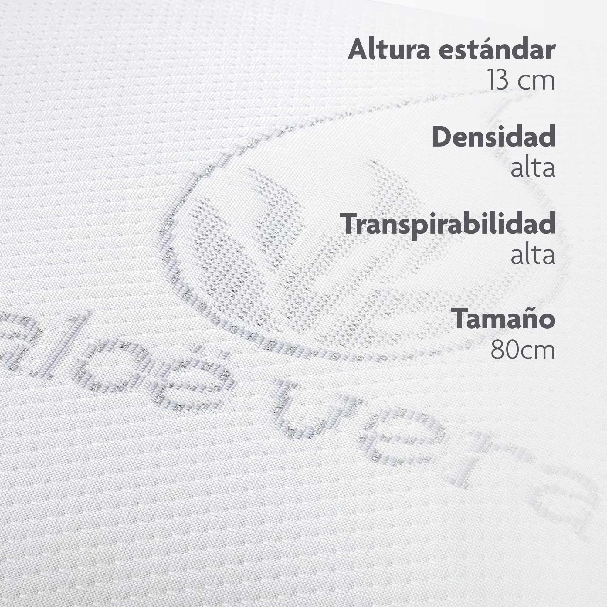 SEASONS Almohada Viscoelástica 75 cm con Efecto Frío Refrescante | Pack 2 | Firmeza Ergonómica | Doble Funda Lavable | Tratamiento con Ozono | Hecho en España