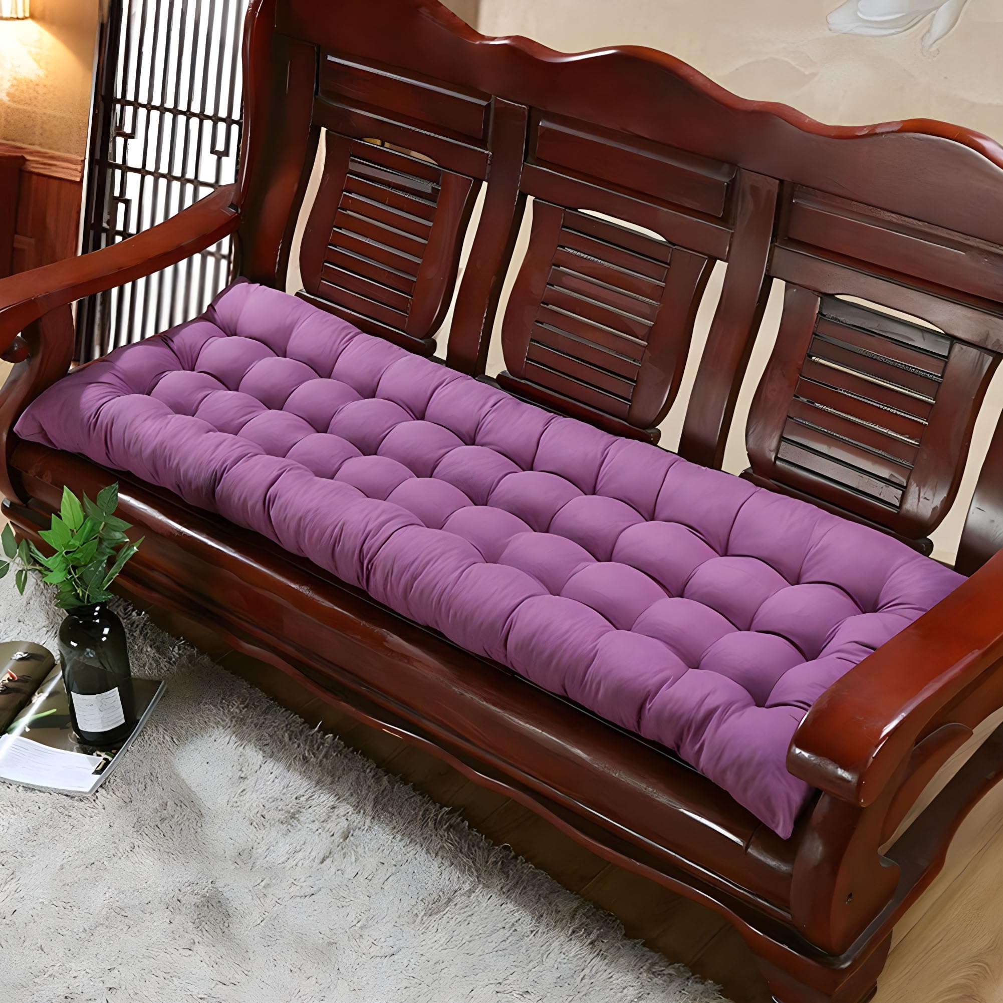 Coussin De Banc De Jardin 2 3 Places 8 Cm D'épaisseur, 80 100 110 120