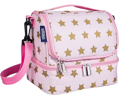 Miniatura 1 de Wildkin Two Compartment Insulated Lunch Bag for Boys & Girls, Perfect Solution for Packing Hot or Cold Snacks for Kids' School and Travel, Ideal for