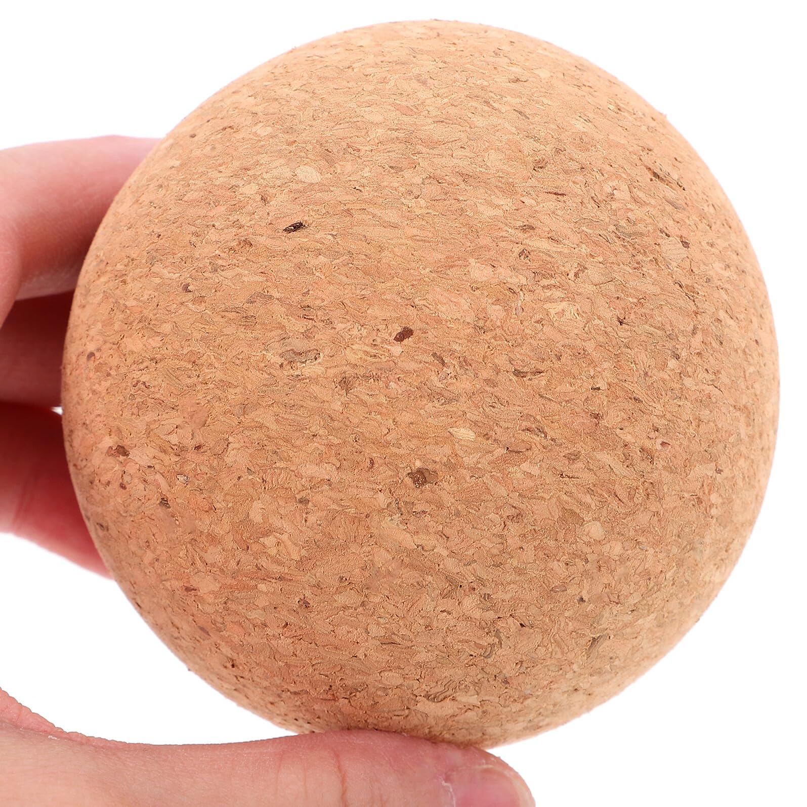 3stücke Fußmassagebälle aus Kork Selbstmassagegerät für Muskelentspannung Faszienball mit Triggerpunktfunktion zur Linderung von Plantarfaszienschmerzen Hand und Beinmassagegerät