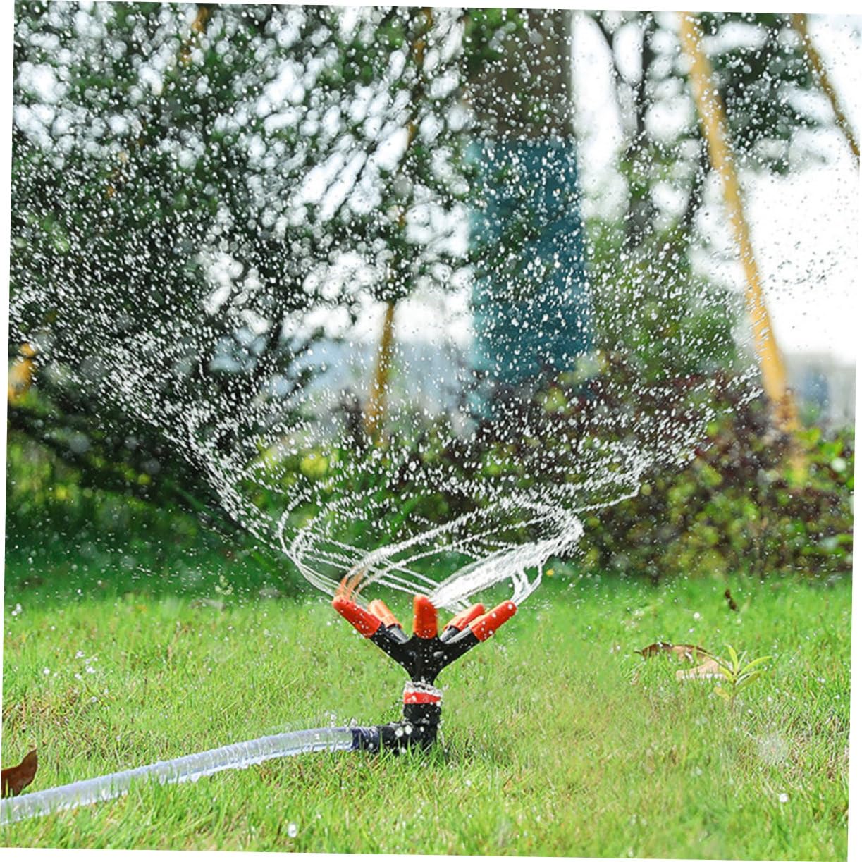 Toddmomy Irrigatori Rotanti Automatici Da 5 Pezzi Per Prati Irrigazione Del Prato Irrigatori Per Per Giardino Di Irrigazione Per Prato Per Giardino