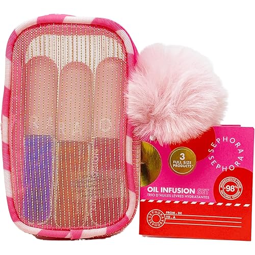 SEPHORA Collection Oil Infusion Set - Blackberry, Cherry and Peach (.10 Fl Oz each)