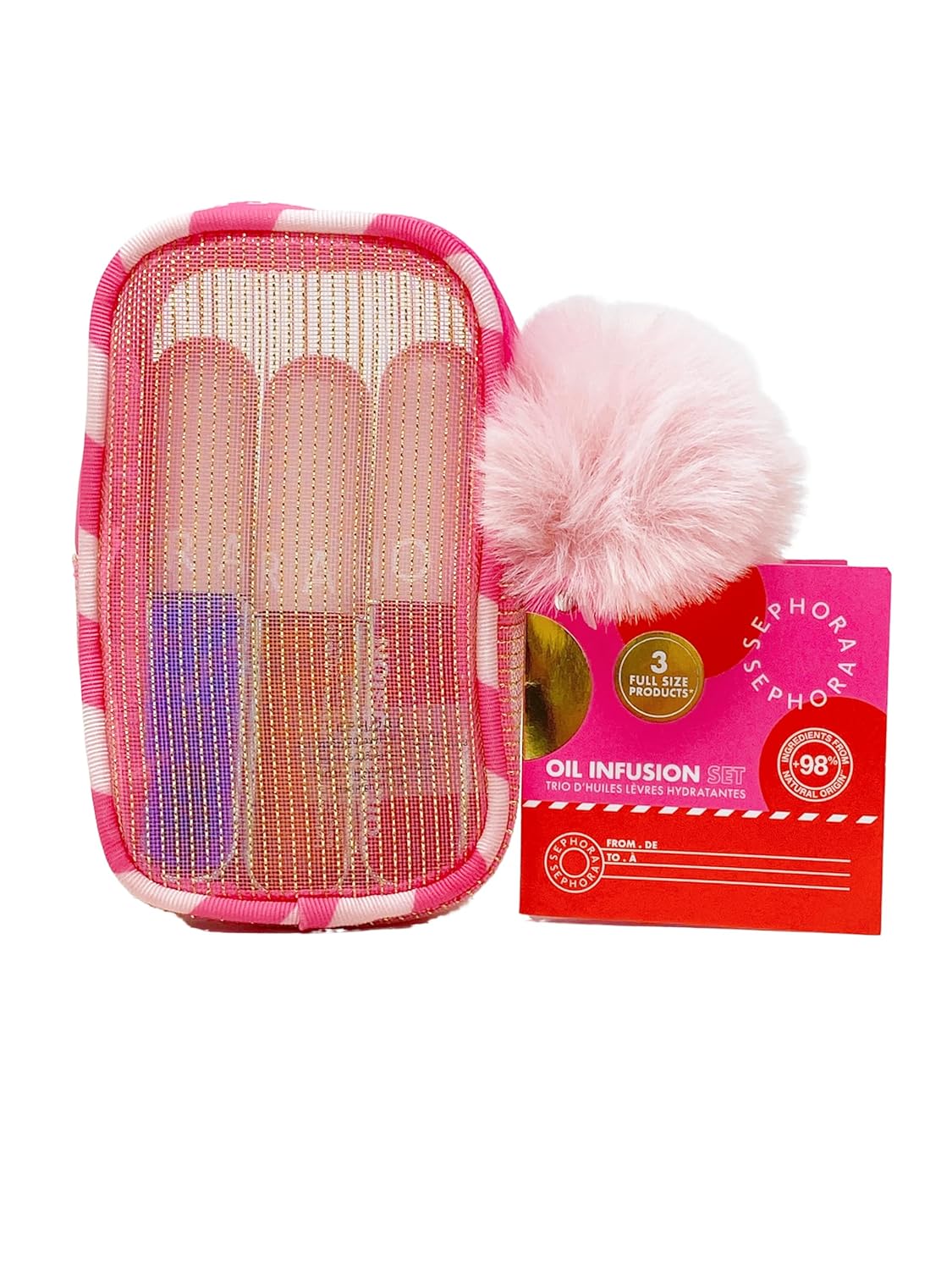 SEPHORA Collection Oil Infusion Set - Blackberry, Cherry and Peach (.10 Fl Oz each)