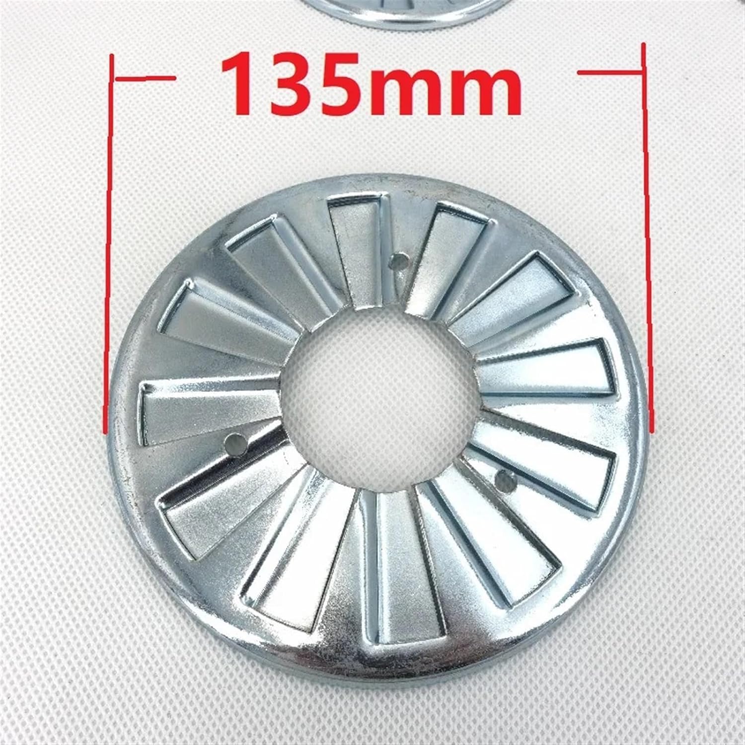 Double Hole Air Swirler for Waste Oil Burner Oil Spray Stabilizing Disc Ring of Fire Steady Plate Flame Stabilizer for Burner(135MM)