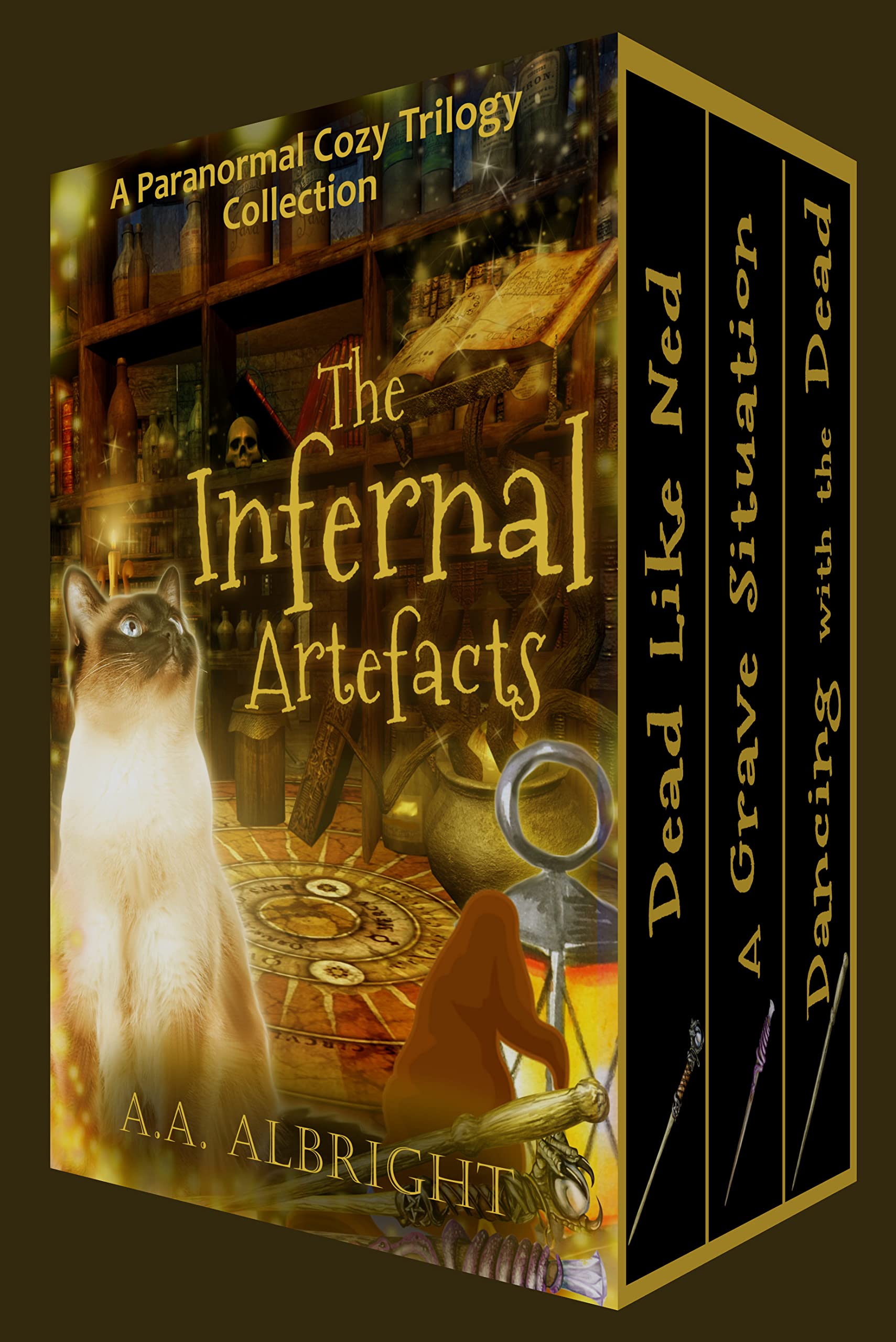 The Infernal Artefacts (A Paranormal Cozy Trilogy Collection)