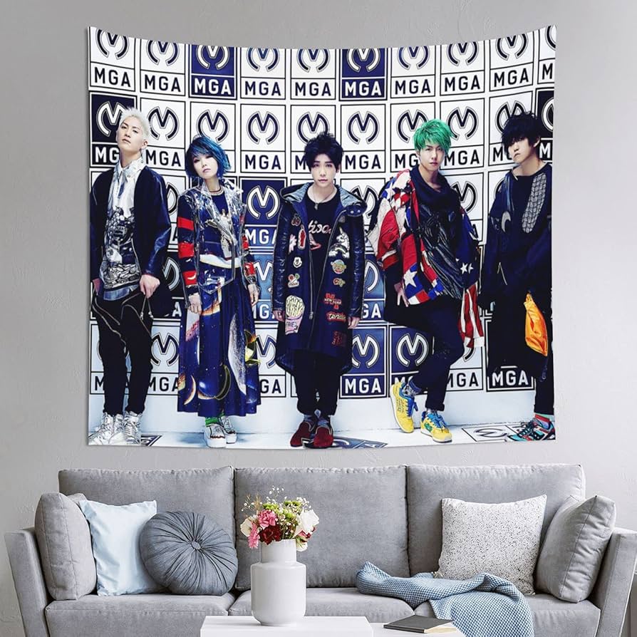 Amazon.co.jp: ミセスグリーンアップル タペストリー 壁掛け 装飾用品