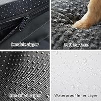 Vista 4 de BFPETHOME Camas ortopédicas para perros grandes - Cama de sofá impermeable para perros con funda extraíble y lavable, cama grande para mascotas
