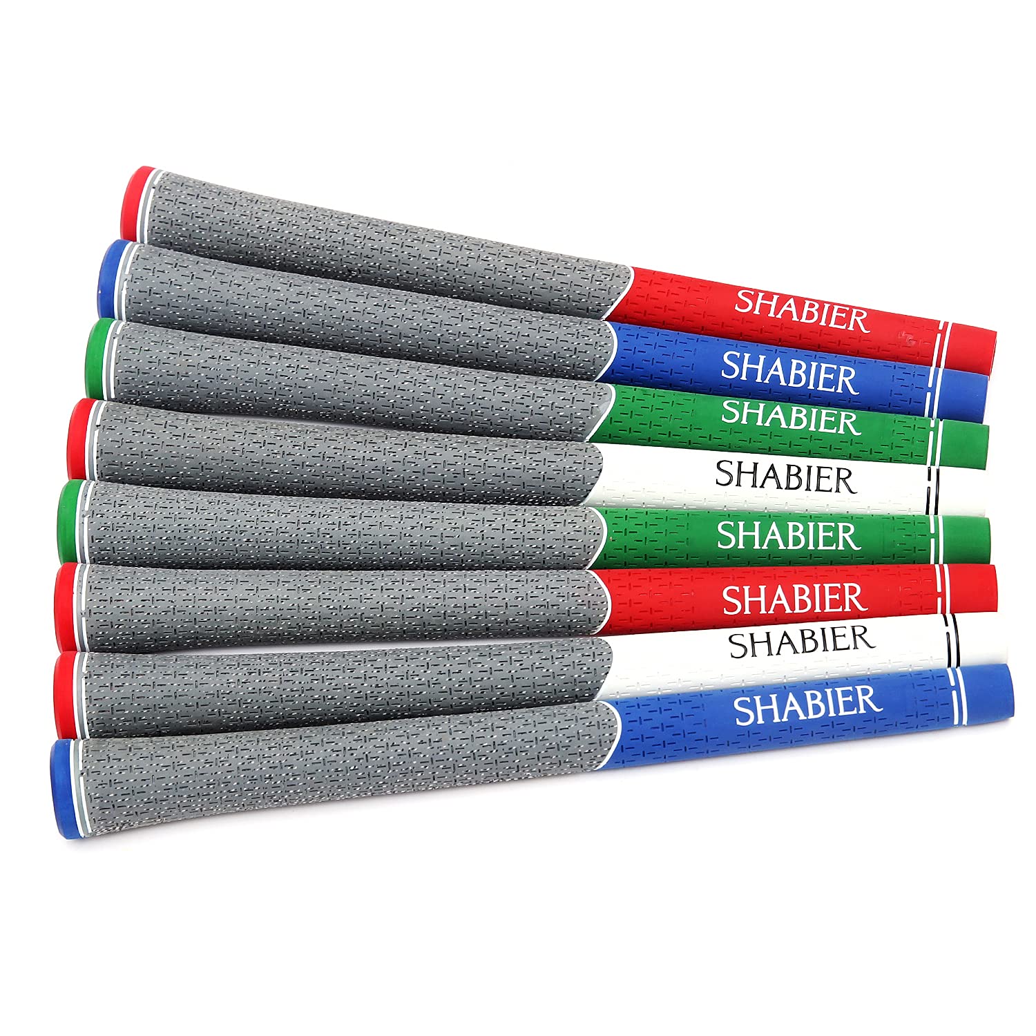 Lot de 13 poignées de golf multi-composites - Haute traction et retour - Poignées en caoutchouc