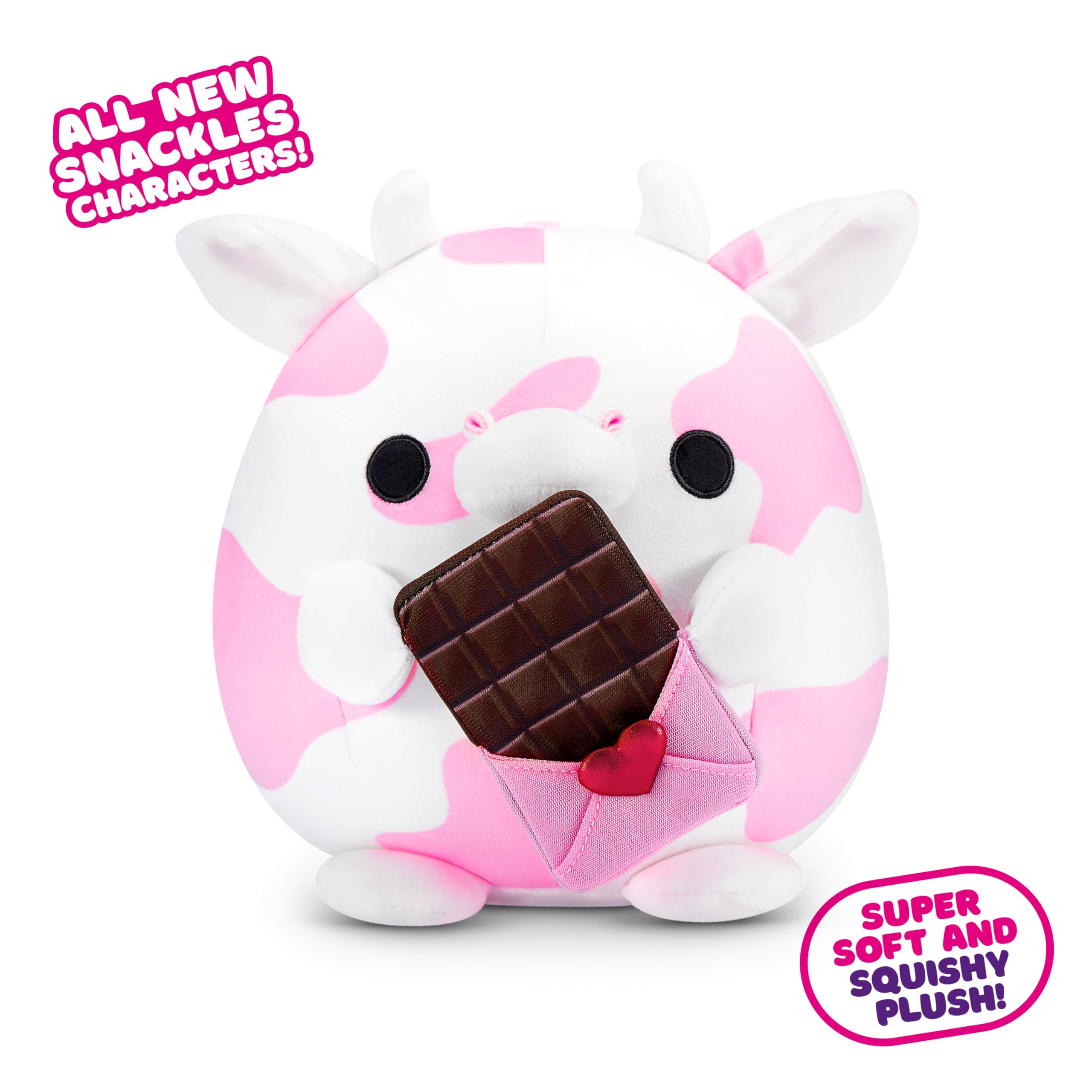 Snackles Series 1 - Axolotl, Surprise Medium Plush, Ultra | Envío Gratis