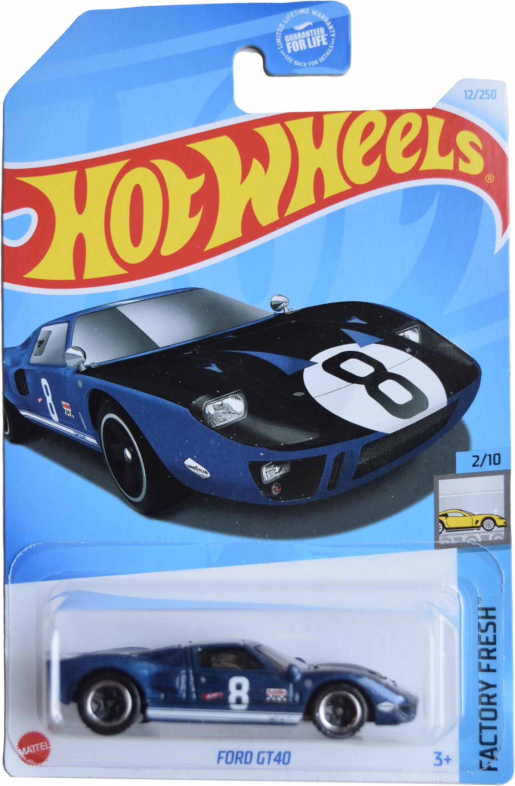 Ford GT40, Factory Fresh 2/10 [Dark Blue] 12/250