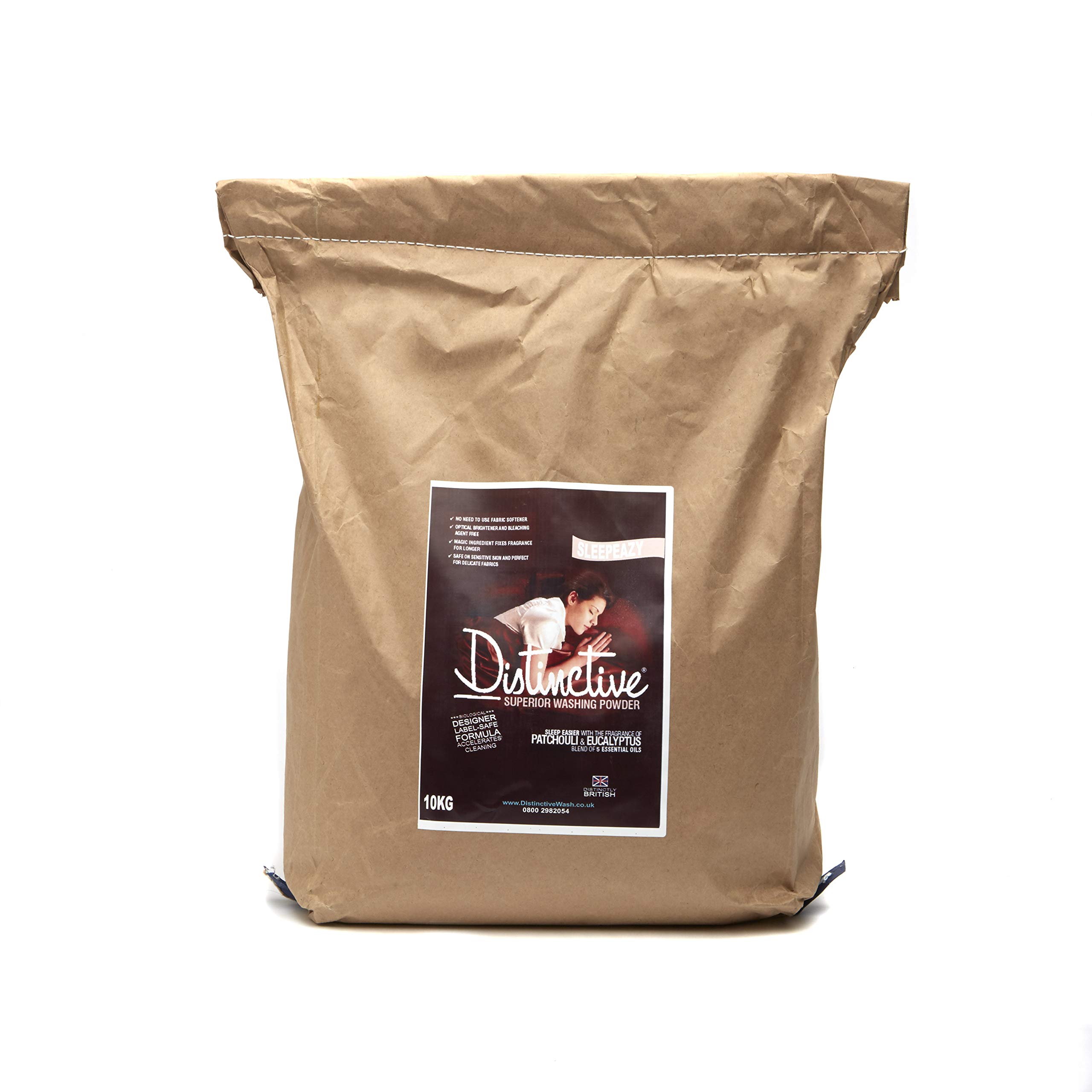 Biological Washing Powder - Best Washing Formula To Achieve A Professional Wash At Home - Relaxing Essential Oils Fragrance For A Good Nights Sleep - 10kg, 166-333 Washes