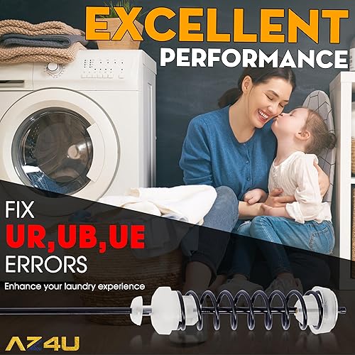Miniatura 5 de AZ4U Juego de varillas de suspensión de 4 piezas W10780045 que sustituye a W10537442 W10537443 W10622030 W10645652 W10748953 W10748955 W10780053