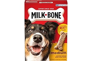 Milk-Bone Original Dog Treats for Medium Dogs, 24 Ounce: Crunchy Biscuit Helps Clean Teeth