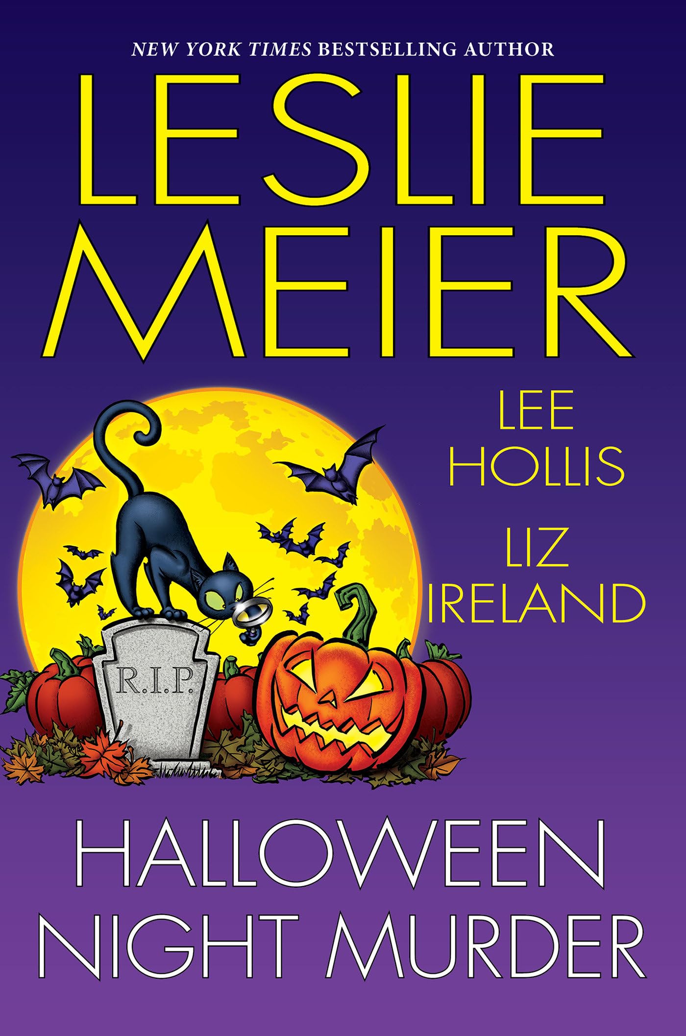 Halloween Night Murder by Leslie Meier HARDBACK 9781496749420
