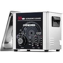 CREWORKS 10L Ultrasonic Cleaning Device 33kHz 240W Parts Cleaning Device
