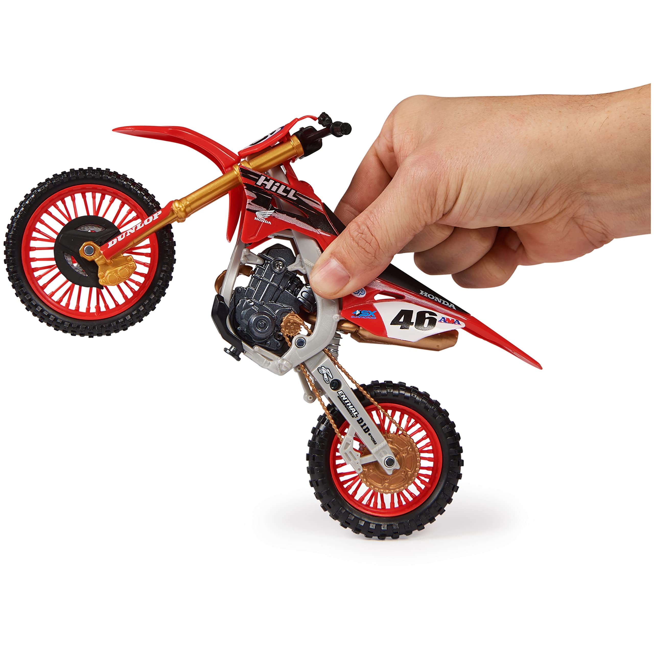 09026119385　1205353 Amazon.com: Supercross, Authentic Justin Hill 1:10 Scale Collector