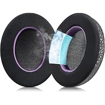 Magic Ice Gel Replacement Earpads for Sony WH-1000XM4 Black/Purple Cooling Cushions