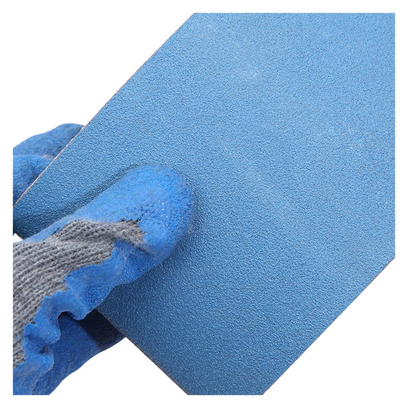 Nastri abrasivi in ​​corindone allo zirconio blu da 5 pezzi 1220 * 100 mm | Accessori for smerigliatrici grana P40/60/80/120(P40)