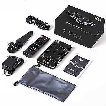 【新品】Anyvo DLP mini pocket projector DLP Mini Pocket projector P11 Mini 3D 4K Projector Android
