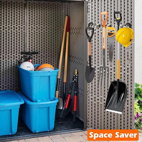 Vista 14 de MUTUACTOR Soportes magnéticos para escobas, 2 piezas de clips magnéticos resistentes a la rotura para montaje en pared, sin perforación, ganchos