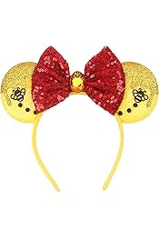 Accessories, Pooh Bear Disney Ears Mickey Mouse Winnie The Pooh Ears Mouse  Ears Handmade