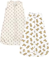 Vista 55 de Hudson Baby Saco de dormir unisex de algodón con manga larga para bebé, saco, manta