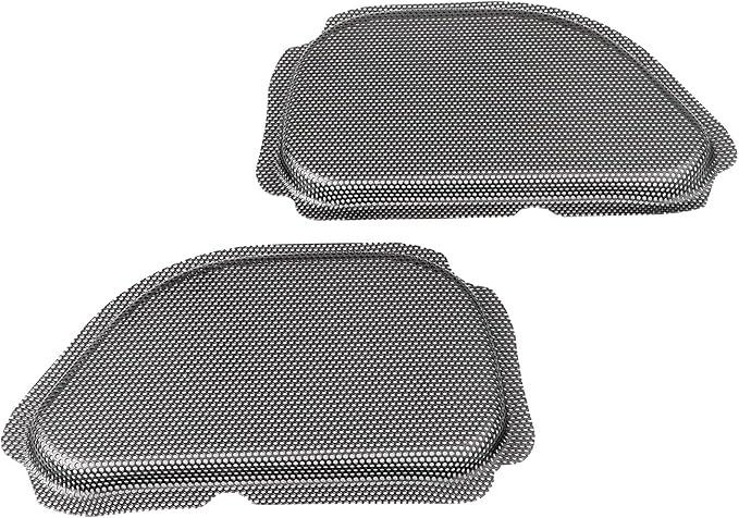 Rejilla Parlante Metal Negro para Harley Road Glide FLTR 1998-2013 miniatura 2