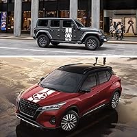 Vista 8 de Calcomanía para capó de estrella del ejército de Estados Unidos, calcomanías de vinilo para capó de automóvil con estrellas militares