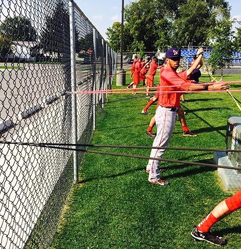 Miniatura 2 de Bandas de brazo de béisbol, bandas de resistencia de béisbol de 2 niveles, bandas de béisbol para jóvenes adultos, bandas de lanzamiento de material