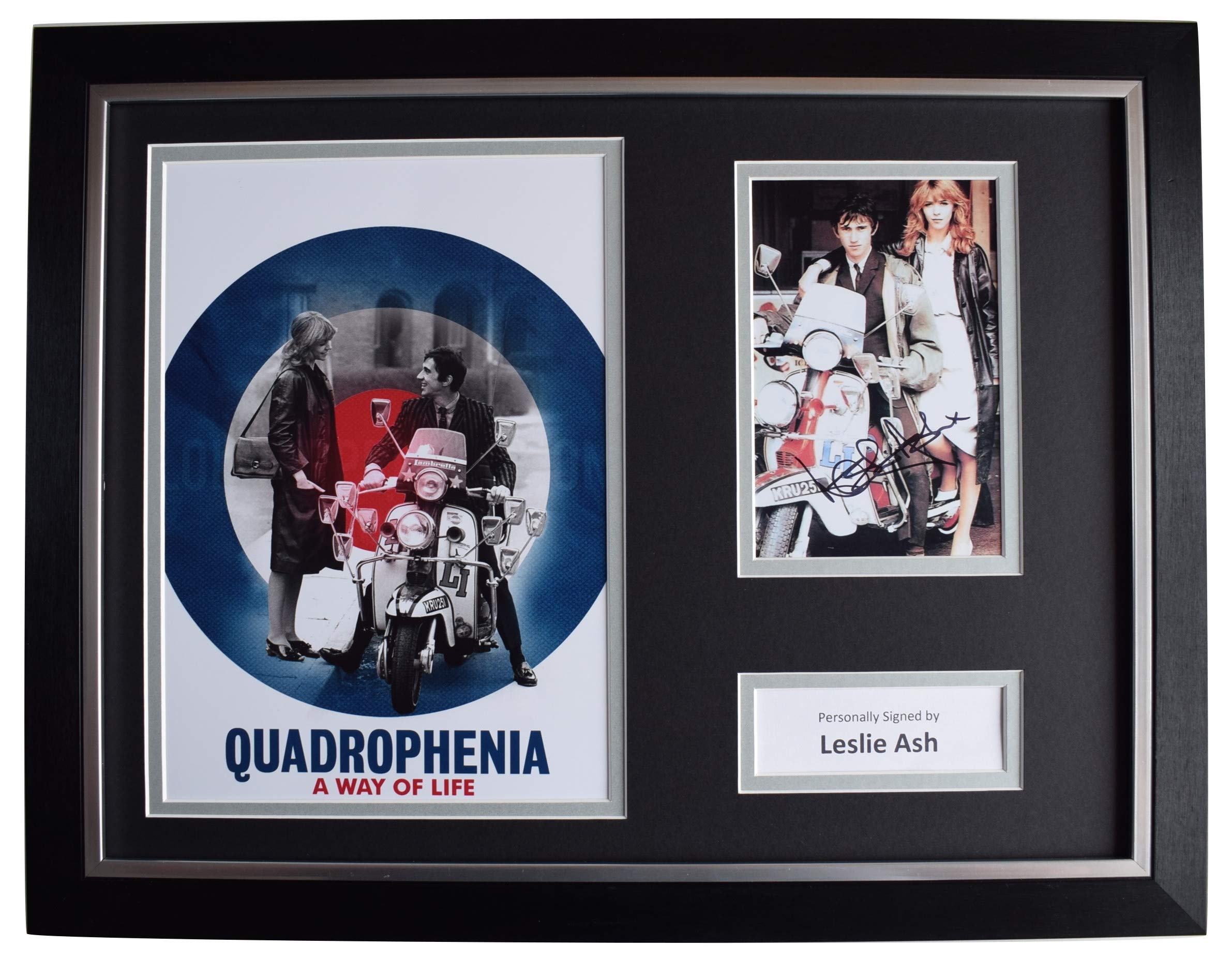 Sportagraphs LTDLeslie Ash Signed Autograph 16x12 framed photo display Quadrophenia AFTAL COA