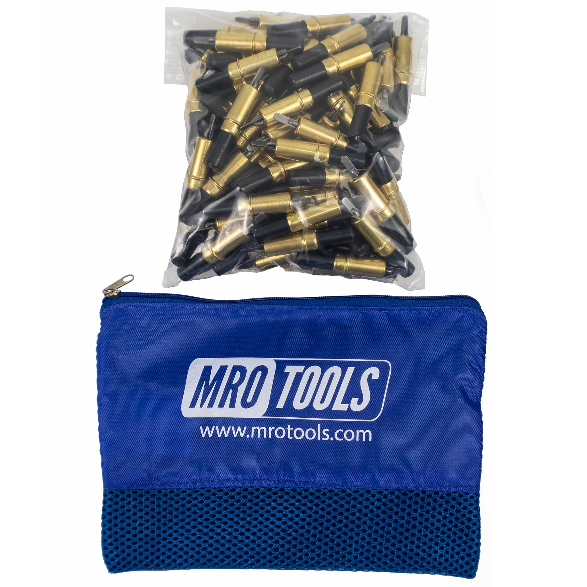 100 3/16 Heavy Duty Cleco Sheet Metal Fasteners w/Mesh Carry Bag (KHD2S100-3/16)