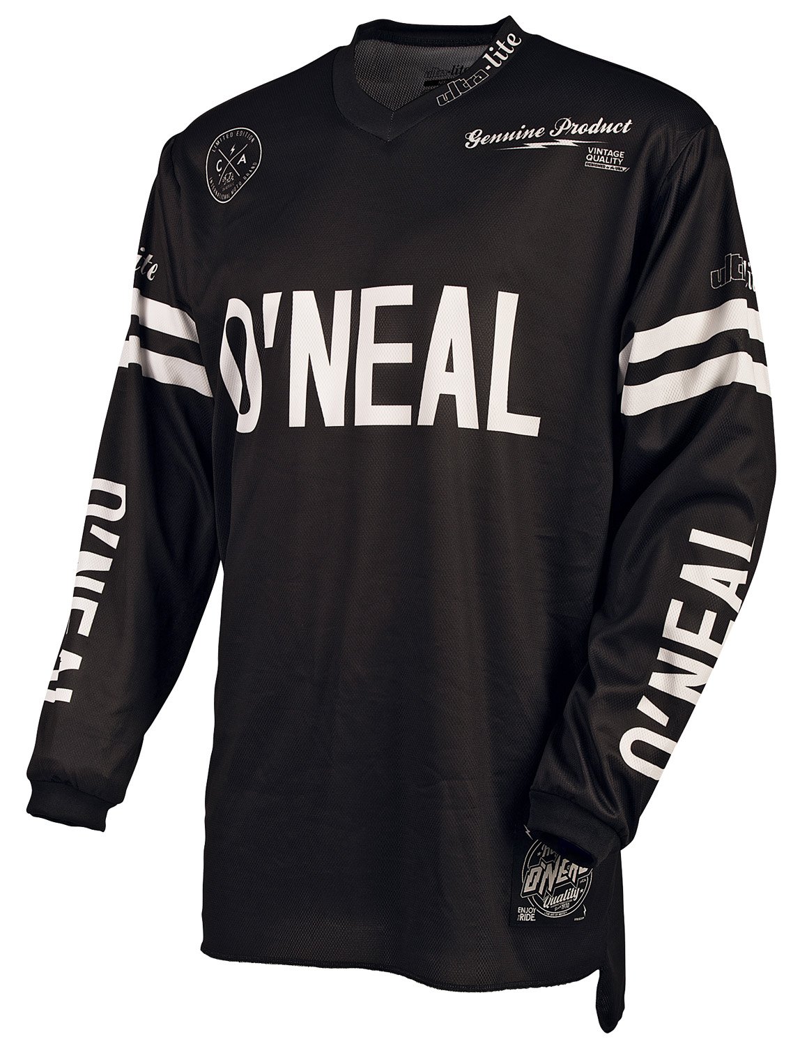 O'Neal Ultra Lite Le 70 Jersey Schwarz, 0019-0, Größe Large