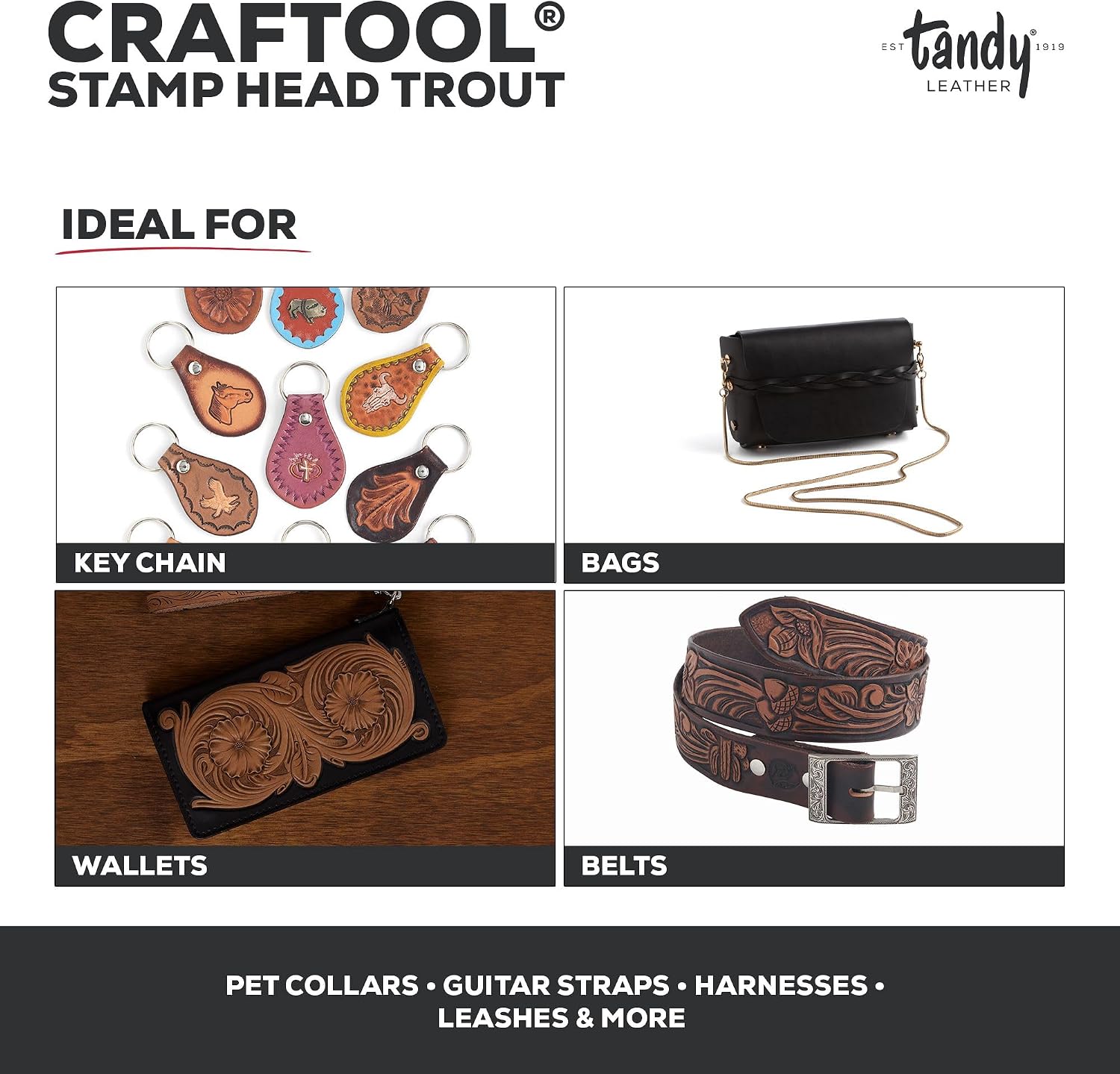 Tandy Leather Craftool 3-D Stamp image 4