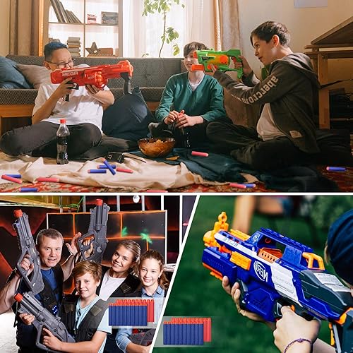 Miniatura 6 de Nerf Bullets para Nerf N-Strike Elite Series Pistola de juguete  200 dardos Nerf Nerf Gun Bullets Nerf Recambio Nerf Dardos de espuma Dardos Nerf a