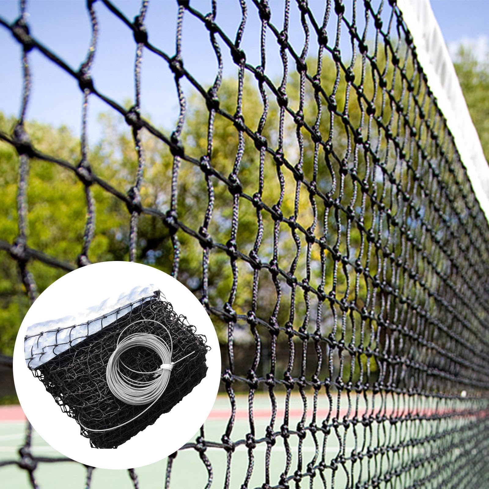 Rete da Tennis Portatile, Facile da Pulire, per Allenamento Sportivo, per Interni ed Esterni, Versatile, per garantire Elevate Prestazioni di