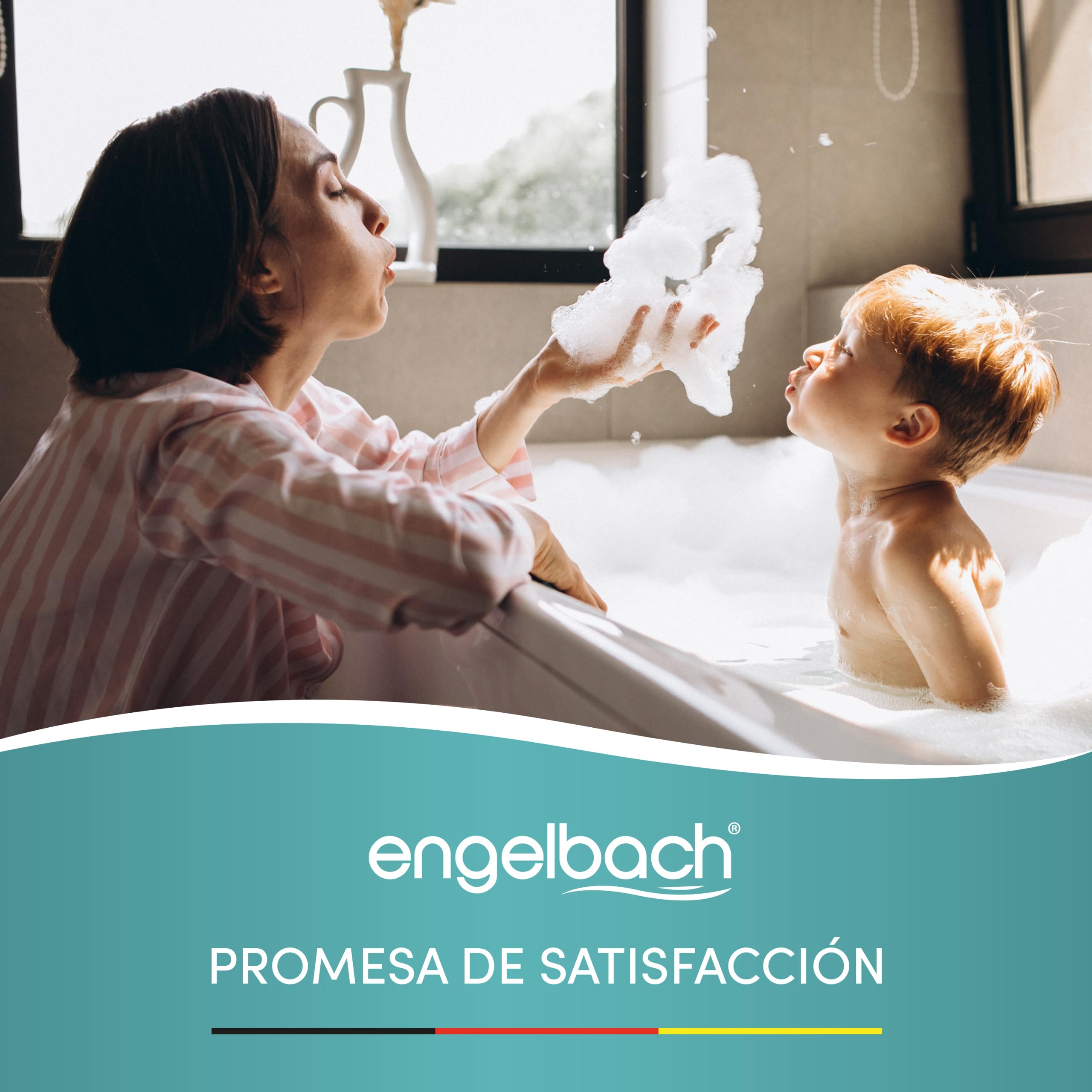 Engelbach® Alfombra bañera Antideslizante 88x40cm - con 2 Ganchos para Secado rápido - Sin BPA, Resistente al Moho y Lavable a máquina - Alfombrilla Universal