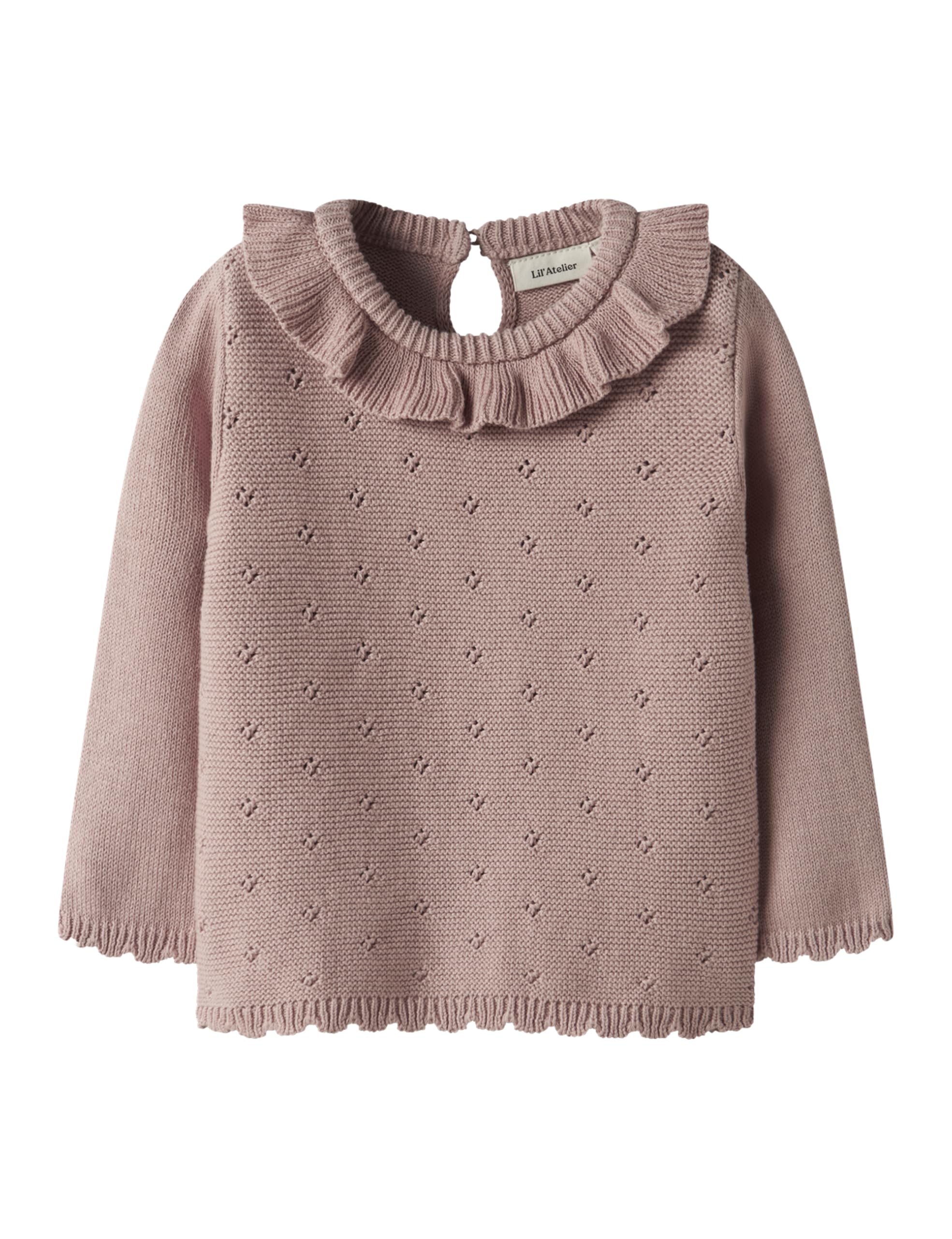 Lil' atelier mini Mädchen Nmflaguna Ls Knit Lil Noos Nmflaguna Ls Knit Lil Noos (1er Pack)