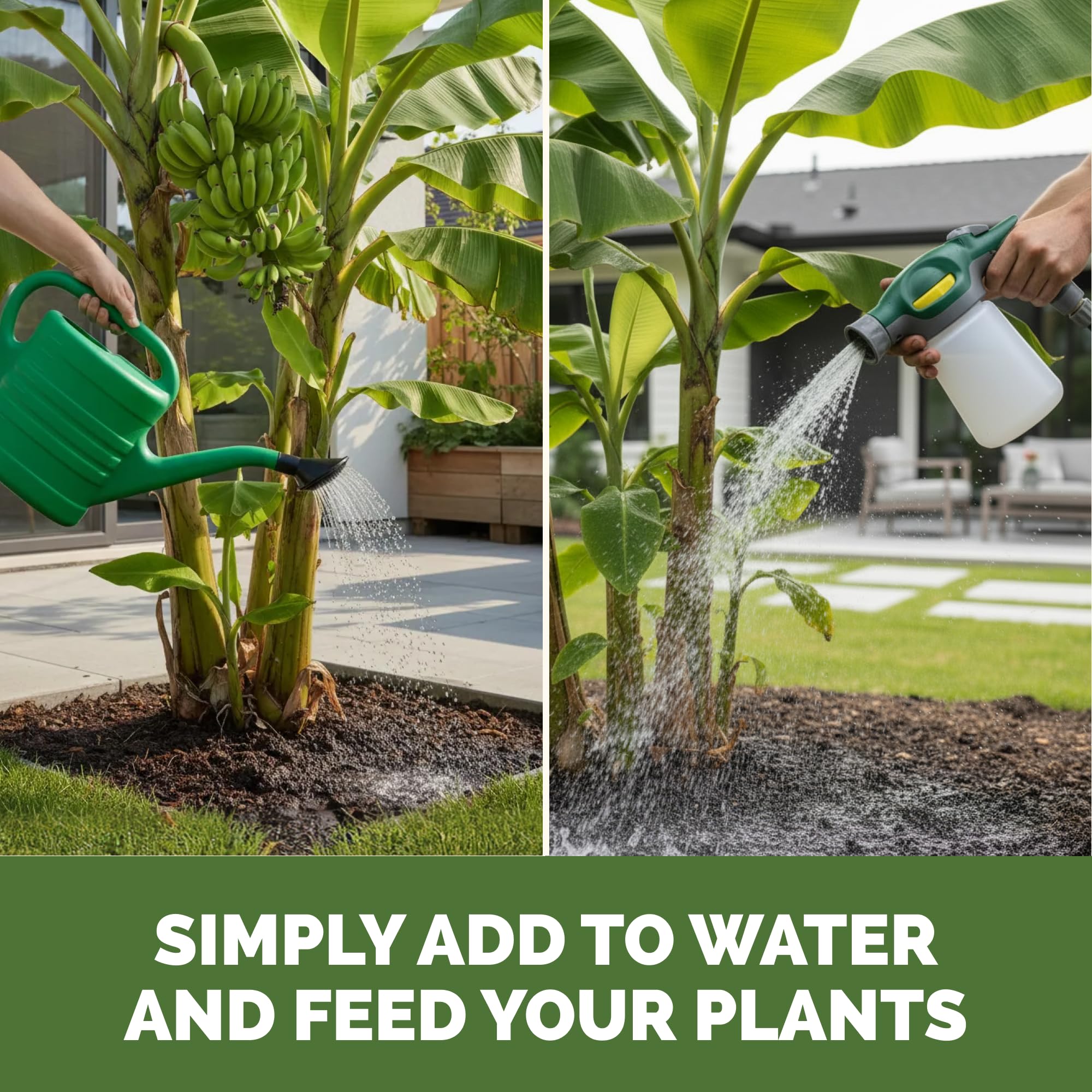 Amazon.com : Banana Tree Fertilizer  Liquid Fertilizer for All Banana Tree  Varieties, Supports Growth & Fruiting, 8 oz : Patio, Lawn & Garden