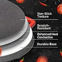 Vista 6 de Sartén eléctrica antiadherente para interiores, parrilla eléctrica antiadherente, parrilla eléctrica coreana multifuncional para interiores