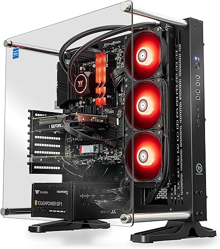 Miniatura 2 de Thermaltake LCGS Shadow 360 AIO PC líquida para juegos (AMD RYZEN 5 5600X de 6 núcleos, ToughRam DDR4 3600 Mhz 16 GB de memoria RGB, NVIDIA® GeForce